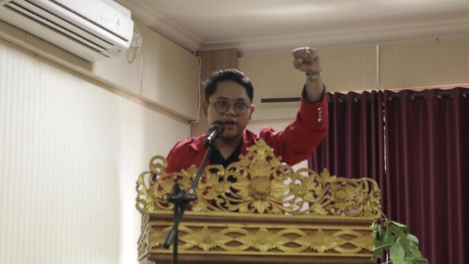 Ketua DPC GMNI Buleleng, I Kadek Pradhita Ciwa Radhitya - IST