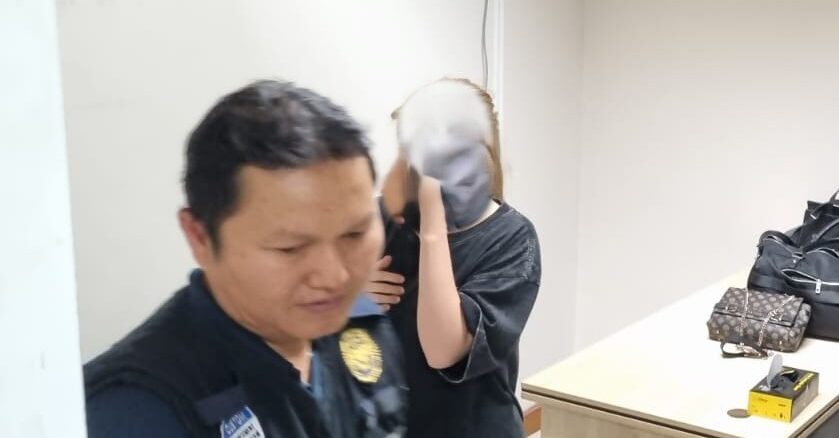 WNA perempuan berinisial VM (25) warga negara asing (WNA) asal Kazakhtan ditangkap diBandara Ngurah Rai, Bali - IST