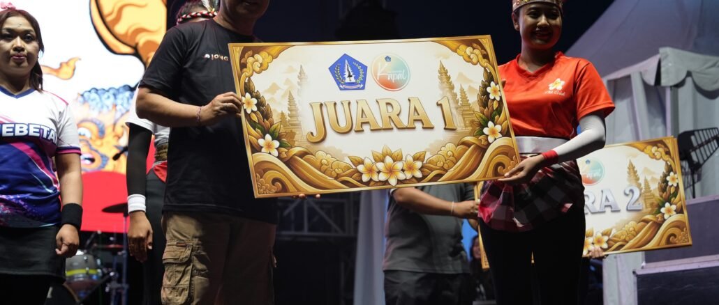 Bupati Adi Arnawa saat membuka Jong Fest 2026 di Lapangan Pratu Made Linggih, Kelurahan Kapal, Kecamatan Mengwi, Jumat (25/9) - IST