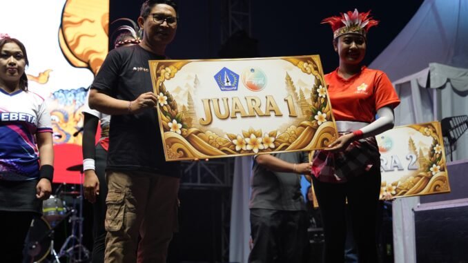Bupati Adi Arnawa saat membuka Jong Fest 2026 di Lapangan Pratu Made Linggih, Kelurahan Kapal, Kecamatan Mengwi, Jumat (25/9) - IST