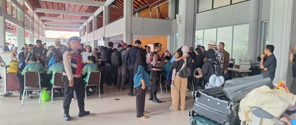 Suasana di Bandara Ngurah Rai, Bali - IST