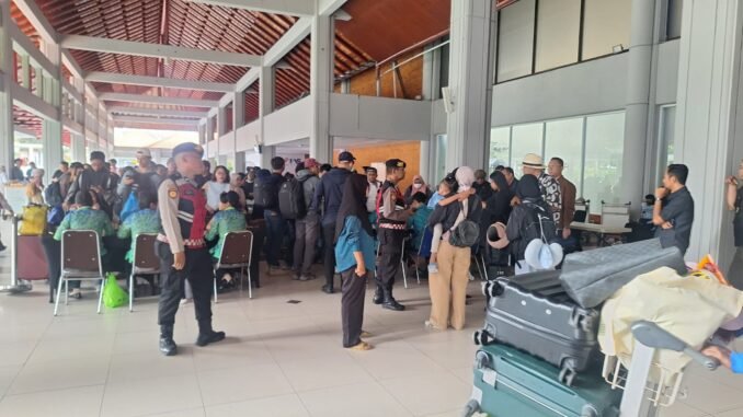 Suasana di Bandara Ngurah Rai, Bali - IST