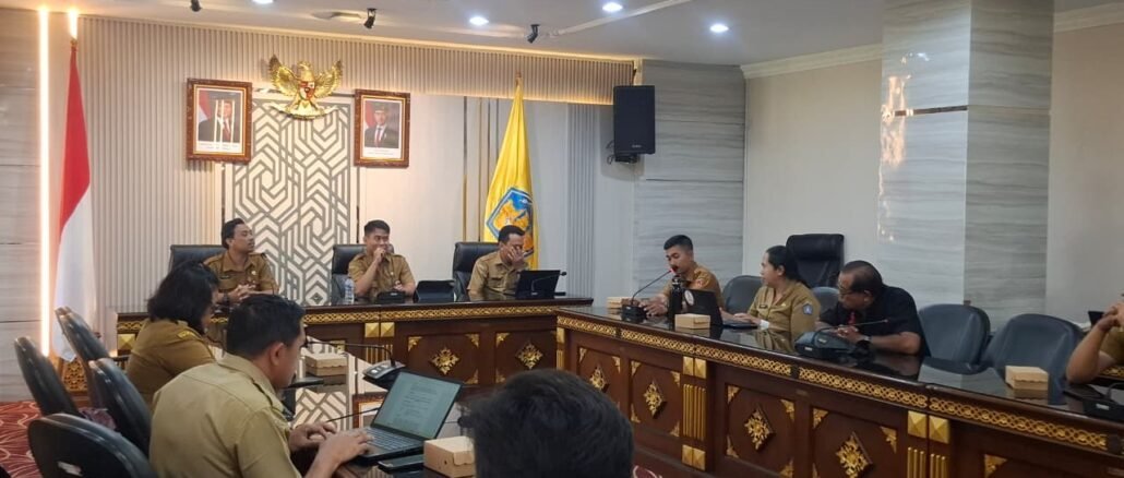Rapat untuk mematangkan persiapan Temu Remaja Kelompok Siswa Peduli AIDS dan Narkoba (KSPAN) 2026 di Ruang Rapat Praja Sabha Kantor Gubernur Bali, Senin 7 September 2026 - IST