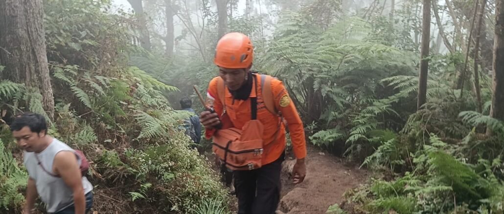 Tim SAR cari pendaki Gunung Agung yang tersesat - IST