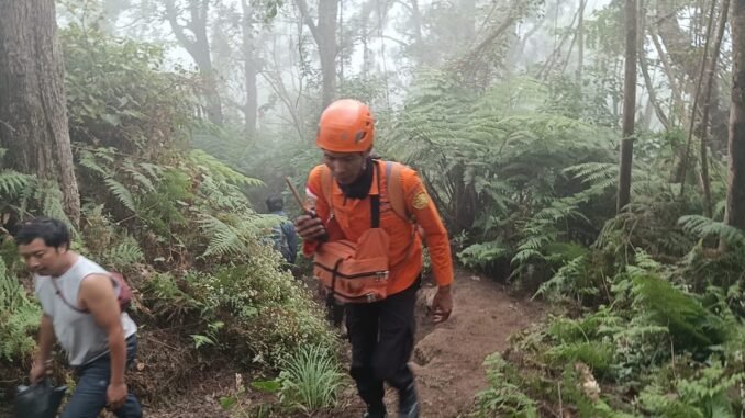 Tim SAR cari pendaki Gunung Agung yang tersesat - IST