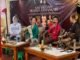 Dari kiri: Indrawati Lukman, Retno Maruti, Ni Ketut Arini, dan Anak Agung Ayu Mirah Maheswari, dalam Sarasehan Budaya Taman Sari yang digelar Rumah Budaya Tamansari di Pendopo Puri Agung Denpasar, Sabtu (12/9) - IST