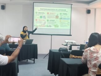 Workshop Jurna;listik Perubahan Iklim di Hotel Puri Ayu Denpasar, Selasa (20/9). - IST