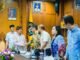 Bupati Wayan Adi Arnawa menerima audiensi PT. Pendar Cahaya Nusantara selaku mitra Shanghai Tunnel Engineering Co. (Singapore) Pte Ltd (STECS) di Puspem Badung, Kamis (24/9).