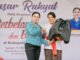 Pasar Rakyat bertajuk "Berbelanja dan Berbagi" Ke-8 Tahun 2026 di area Lapangan Balai Budaya Giri Nata Mandala, Puspem Badung, Jumat (9/10).