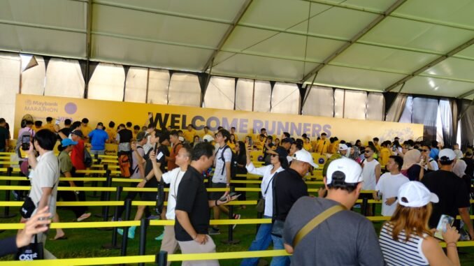 Suasana Maybank Marathon di Bali - IST