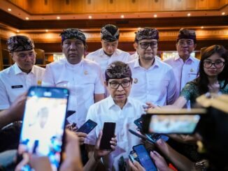Bupati Wayan Adi Arnawa saat menghadiri Rapat Paripurna DPRD Kabupaten Badung Masa Persidangan Pertama Tahun Sidang 2026–2027 di Ruang Sidang Utama Gosana Sekretariat DPRD Badung, Kamis (29/10) - IST
