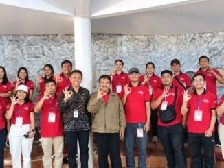 Foto bersama Panitia Muspa II Kelompok Siswa Peduli AIDS dan Narkoba (KSPAN)- IST