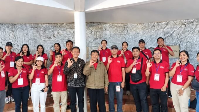 Foto bersama Panitia Muspa II Kelompok Siswa Peduli AIDS dan Narkoba (KSPAN)- IST
