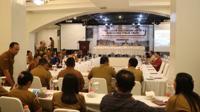 Focus Group Discussion (FGD) I RDTR dan Konsultasi Publik I Kajian Lingkungan Hidup Strategis (KLHS) Kabupaten Buleleng Tahun 2026, yang berlangsung di Hotel Azana, Kecamatan Seririt, Senin (5/10) - IST