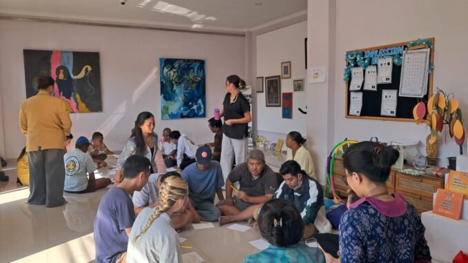 Aktivitas di Rumah berdaya Denpasar - Foto: Angga Wijaya