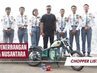 Taruna SKACATRA dengan karya Motor Chopper Listrik - IST
