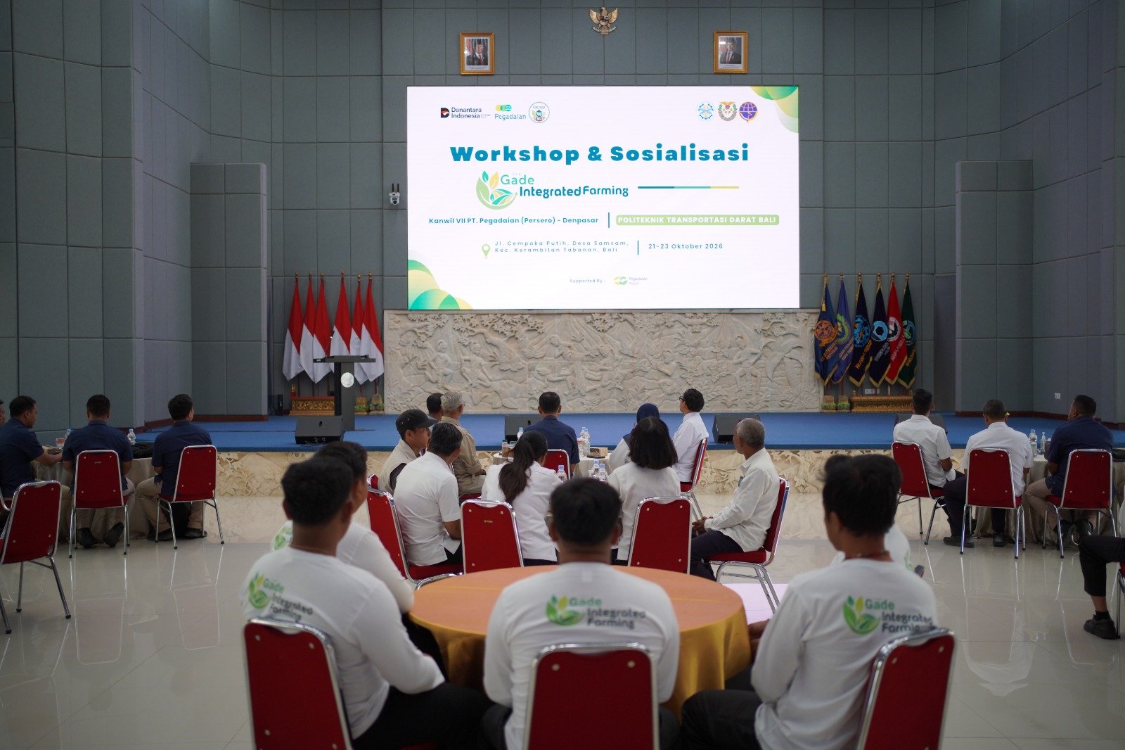 Sosialisasi Pelatihan Penguatan Pertanian Terpadu Berkelanjutan yang berlangsung pada 21–23 Oktober 2026 di Poltrada Bali, Kampus II, Kecamatan Kerambitan, Kabupaten Tabanan, Bali - Dok. Poltrada Bali