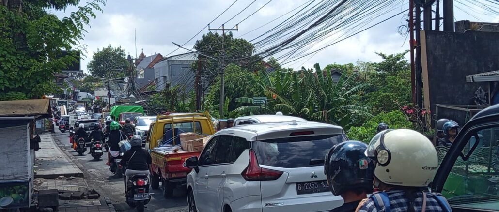 Kemacetan di Bali Selatan - Foto: Angga Wijaya