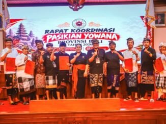 Rapat persiapan pemilihan Manggala Pasikian Yowana Kabupaten/Kota se-Bali. Kegiatan berlangsung di Ruang Gosana Lantai 3, Puspem Badung, Sabtu, 3 Oktober 2026. - IST